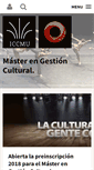 Mobile Screenshot of mastergestioncultural.org